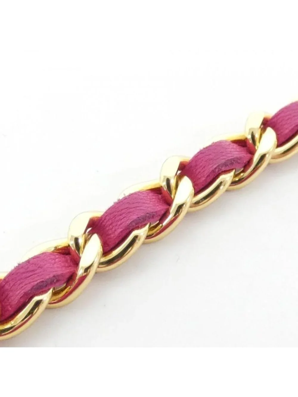 Chanel Shoulder Bag Canvas Gold - Picture 7 of 9